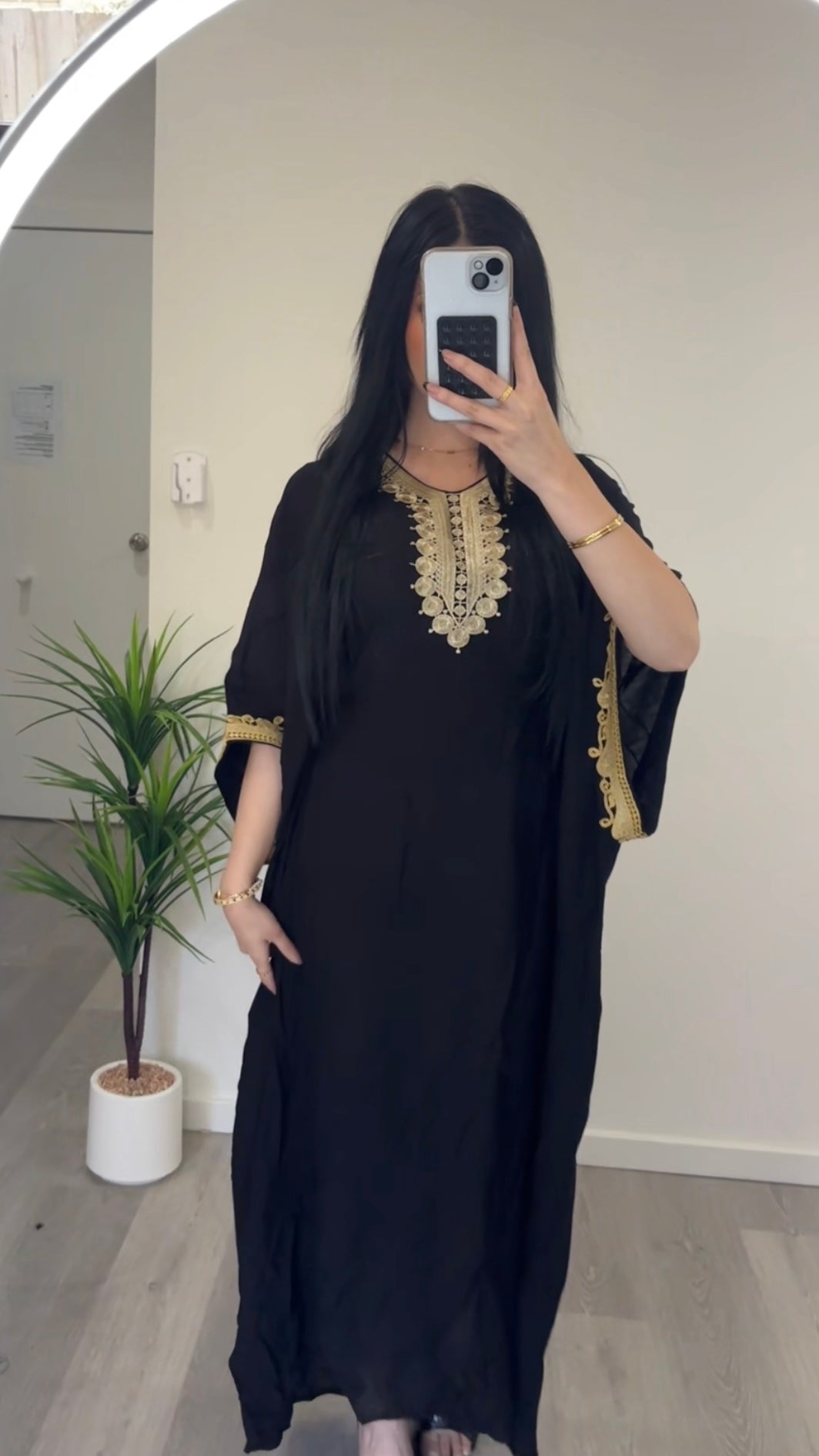 Noura Black Dress